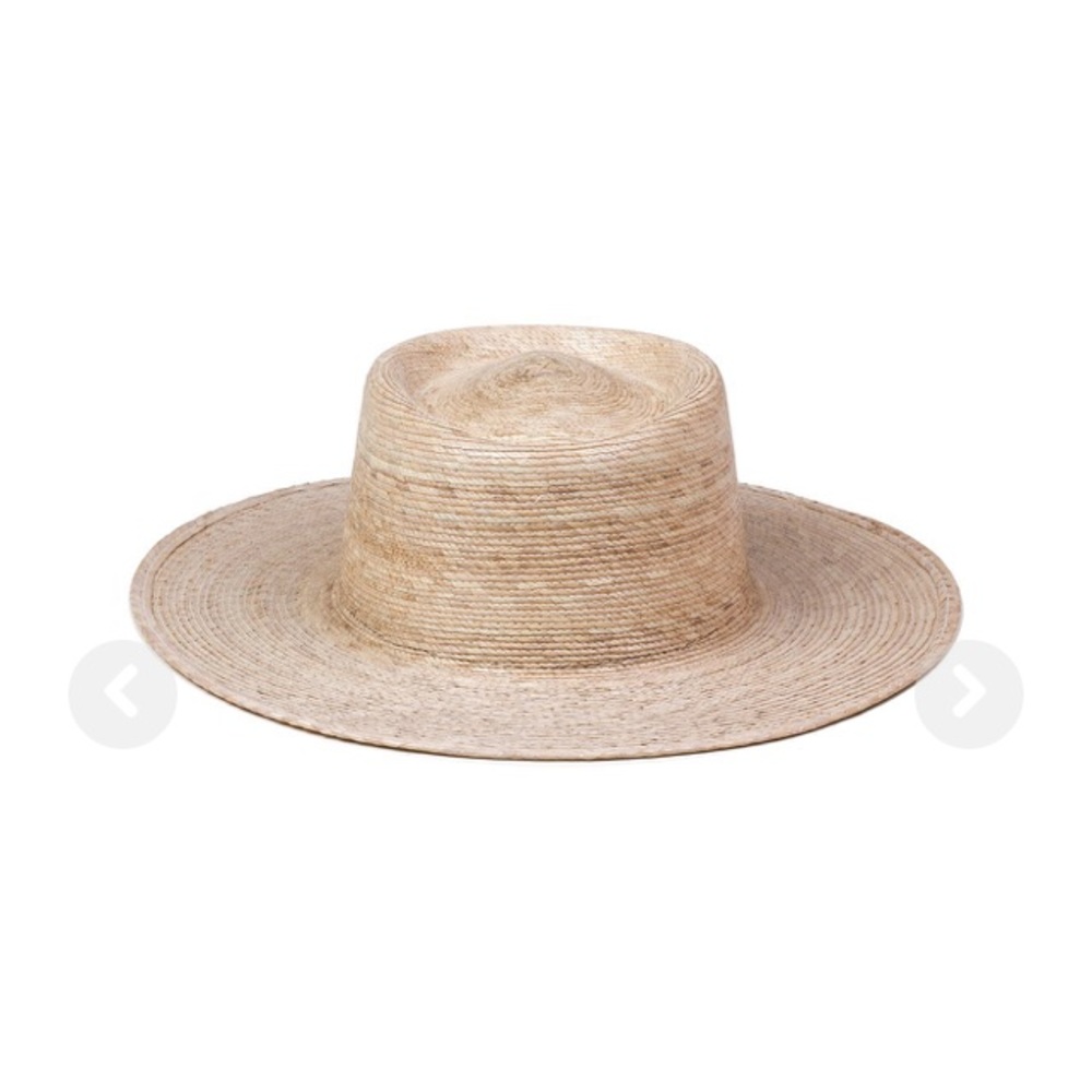 Lack is color boater hat new